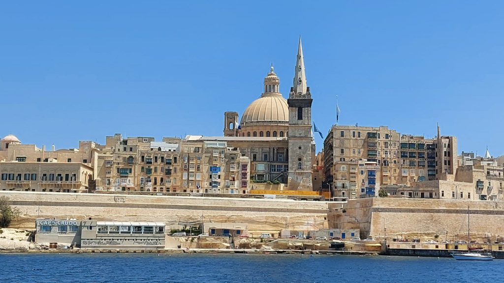 Valetta from sea