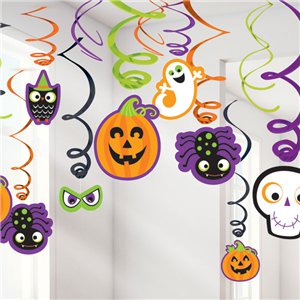 Halloween Family Friendly Hanging Swirls Malta