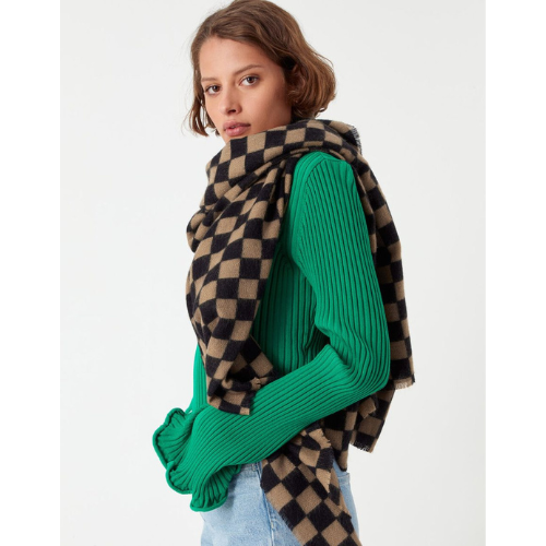 Monsoon Accessorize - Checkerboard blanket scarf - Christmas 2022