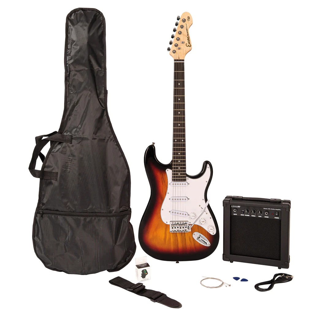 Band Aid Music Xmas 2023 Encore Blaster E60 Electric Guitar Set